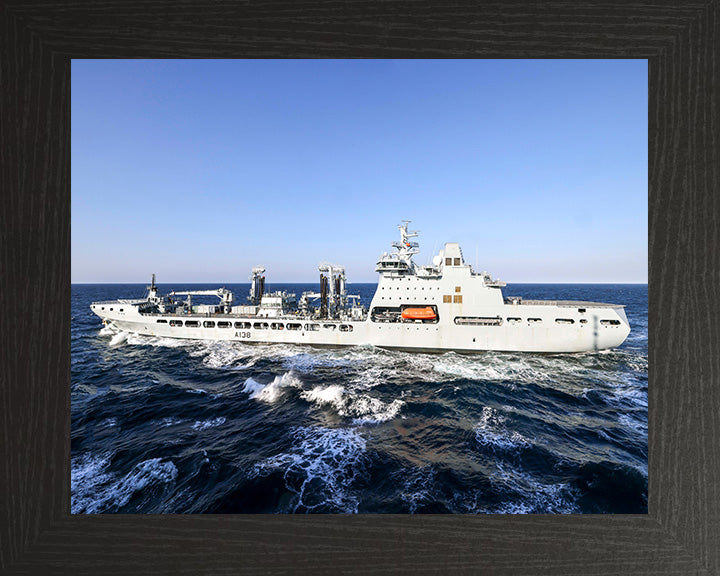 RFA Tidesurge A138 Royal Fleet Auxiliary Tide class replenishment tanker Photo Print or Framed Print - Hampshire Prints