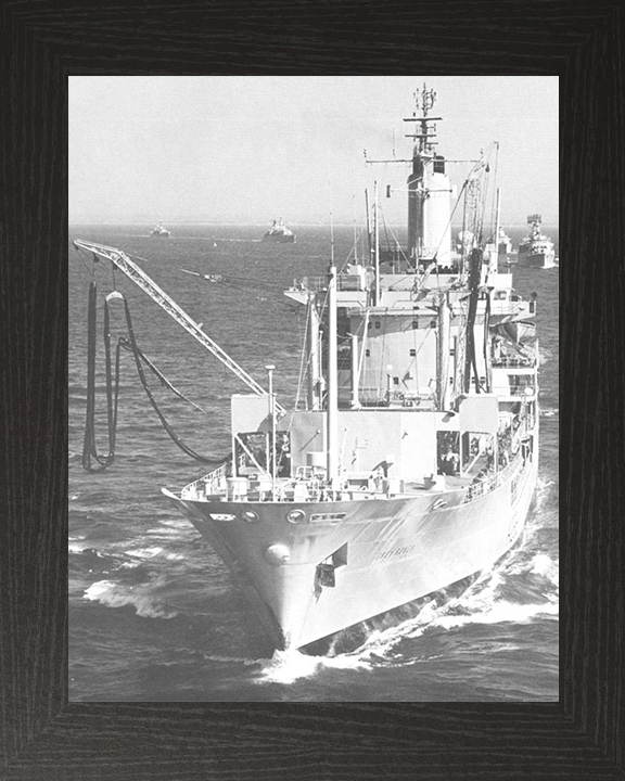 RFA Grey Rover A269 Royal Fleet Auxiliary Rover class small fleet tanker Photo Print or Framed Print - Hampshire Prints