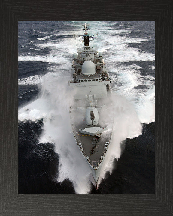 HMS Nottingham D91 Royal Navy Type 42 destroyer Photo Print or Framed Print - Hampshire Prints