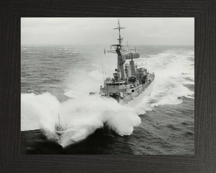 HMS Leander F109 Royal Navy Leander Class Frigate Photo Print or Framed Print - Hampshire Prints