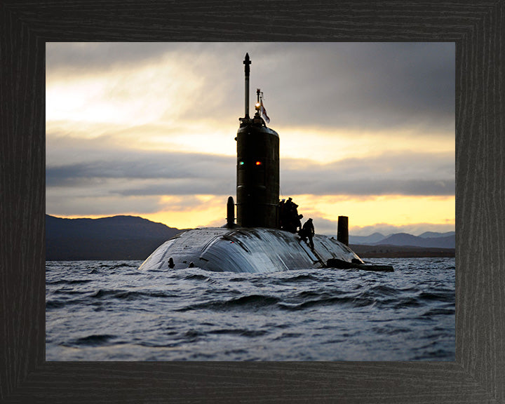 HMS Talent S92 Royal Navy Trafalgar class Submarine Photo Print or Framed Print - Hampshire Prints