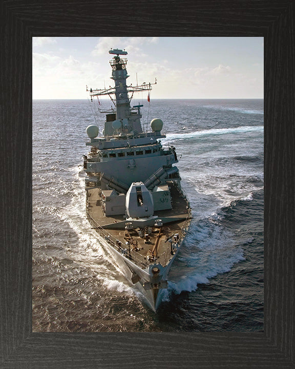 HMS Monmouth F235 Royal Navy type 23 Frigate Photo Print or Framed Print - Hampshire Prints