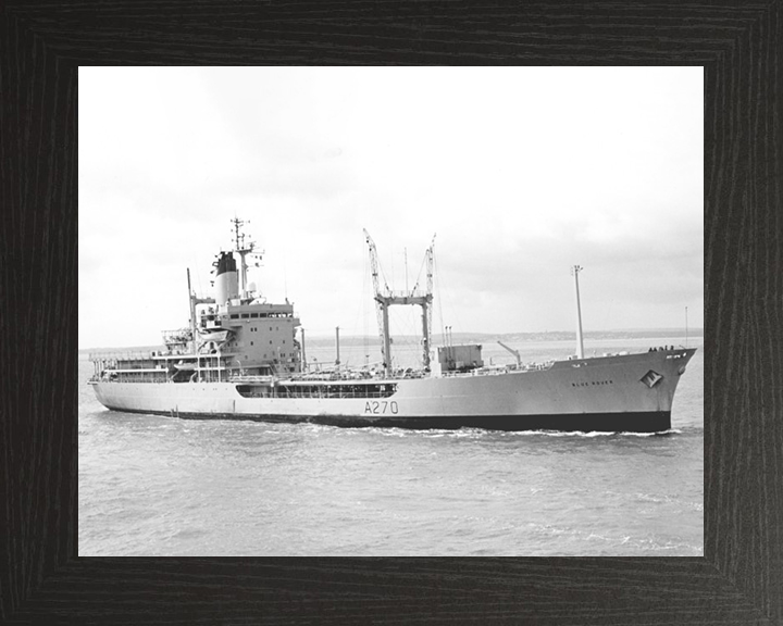 RFA Blue Rover A270 Royal Fleet Auxiliary Rover class small fleet tanker Photo Print or Framed Print - Hampshire Prints