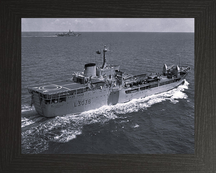 RFA Sir Percivale L3036 Royal Fleet Auxiliary Round Table class ship Photo Print or Framed Print - Hampshire Prints