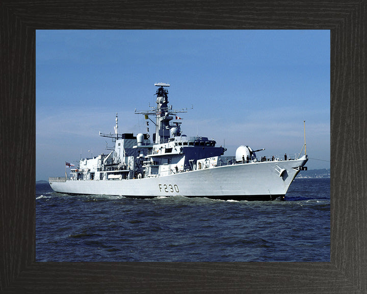 HMS Norfolk F230 Royal Navy type 23 Frigate Photo Print or Framed Print - Hampshire Prints