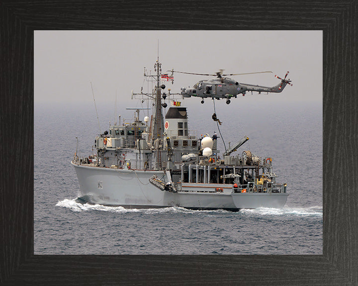 HMS Quorn M41 Royal Navy Hunt class mine countermeasures vessel Photo Print or Framed Print - Hampshire Prints