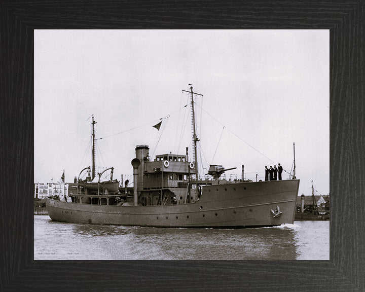 HMS Mastiff T10 Royal Navy Dog class trawler Photo Print or Framed Print - Hampshire Prints