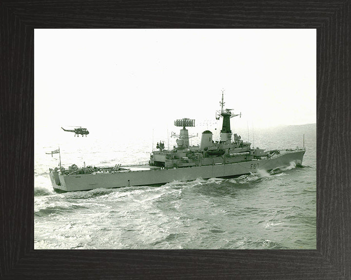 HMS Jupiter F60 Royal Navy Leander class frigate Photo Print or Framed Print - Hampshire Prints