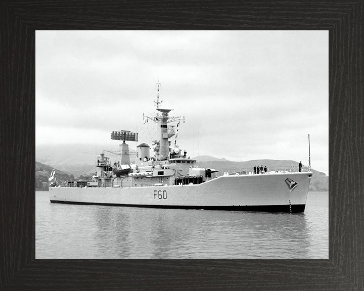 HMS Jupiter F60 Royal Navy Leander class frigate Photo Print or Framed Print - Hampshire Prints