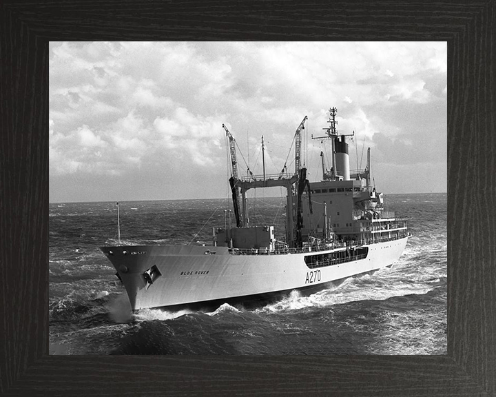 RFA Blue Rover A270 Royal Fleet Auxiliary Rover class small fleet tanker Photo Print or Framed Print - Hampshire Prints