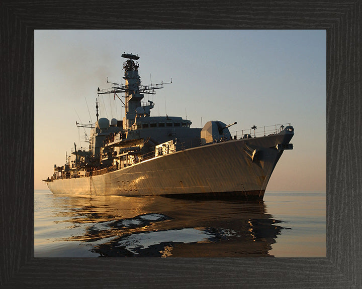 HMS Marlborough F233 Royal Navy type 23 Frigate Photo Print or Framed Print - Hampshire Prints