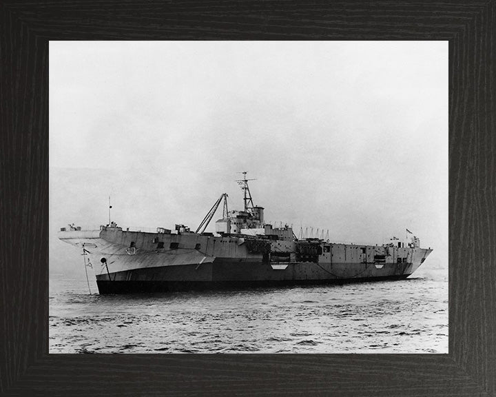 HMS Pioneer R76 Royal Navy Colossus class aircraft carrier Photo Print or Framed Print - Hampshire Prints