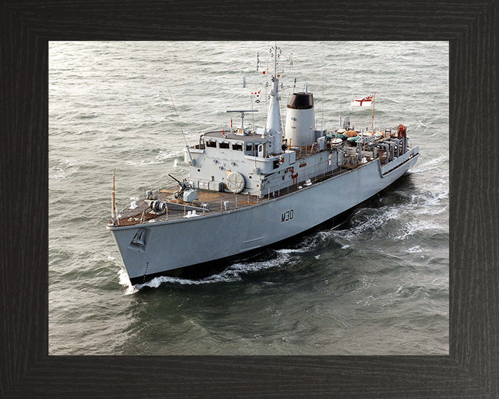 HMS Ledbury M30 Royal Navy Hunt class minehunter Photo Print or Framed Print - Hampshire Prints