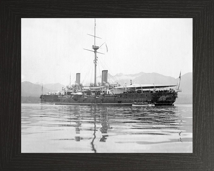 HMS Imperieuse (1883) Royal Navy Imperieuse Class armoured cruiser Photo Print or Framed Photo Print - Hampshire Prints