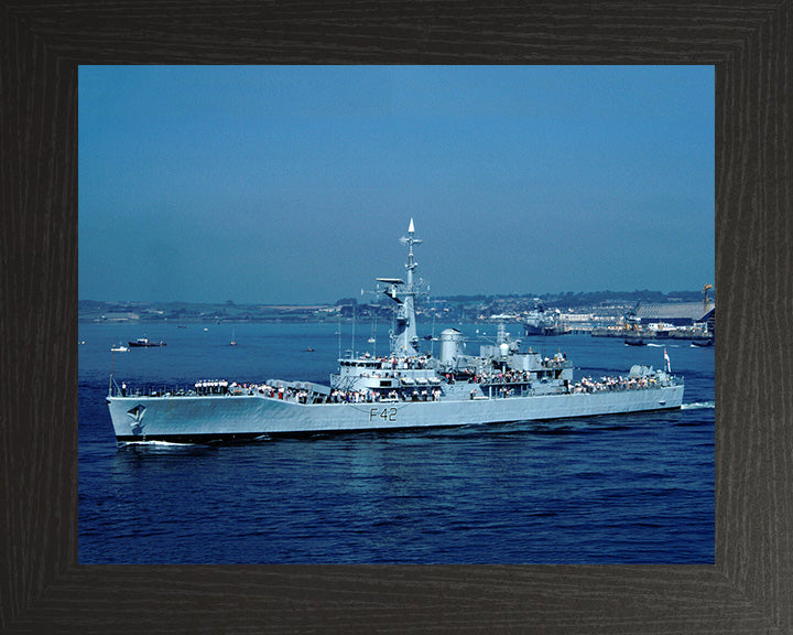 HMS Phoebe F42 Royal Navy Leander Class Frigate Photo Print or Framed Print - Hampshire Prints