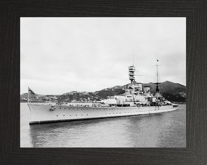 HMS Renown (1916) Royal Navy Renown class battlecruiser Photo Print or Framed Print - Hampshire Prints