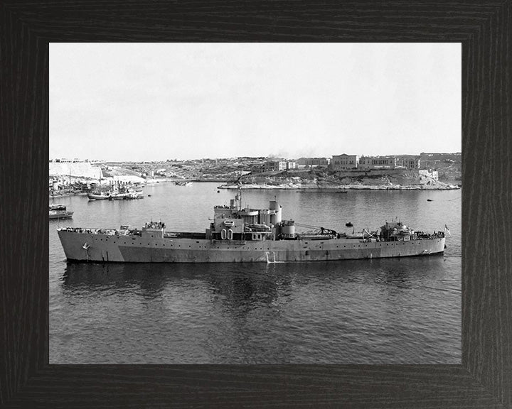 HMS Thruster (1917) Royal Navy R class destroyer Photo Print or Framed Print - Hampshire Prints