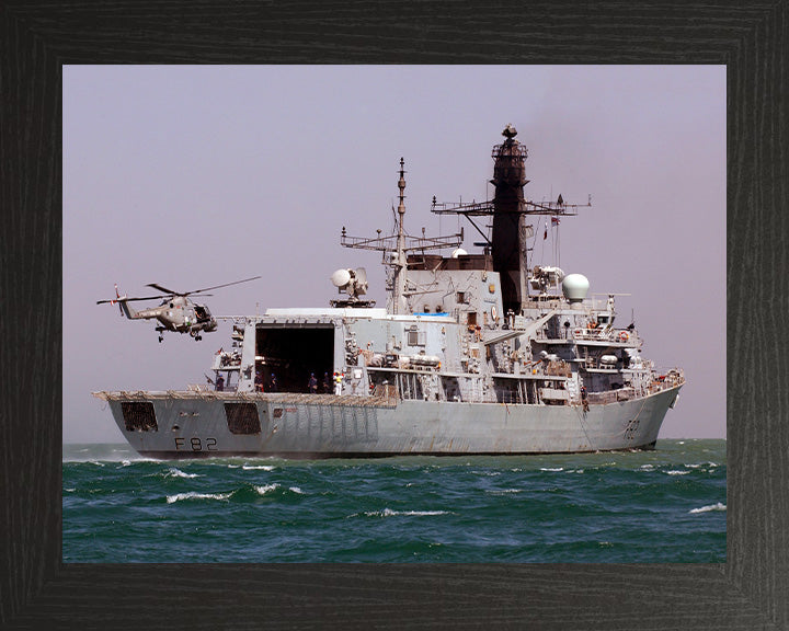 HMS Somerset F82 Royal Navy type 23 Frigate Photo Print or Framed Print - Hampshire Prints