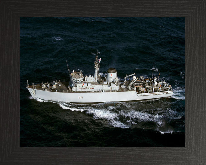 HMS Quorn M41 Royal Navy Hunt class mine countermeasures vessel Photo Print or Framed Print - Hampshire Prints