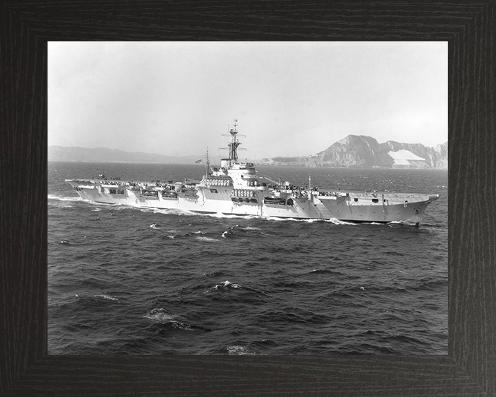 HMS Warrior R31 | Photo Print | Framed Print | Poster | Colossus Class | Aircraft Carrier | Royal Navy