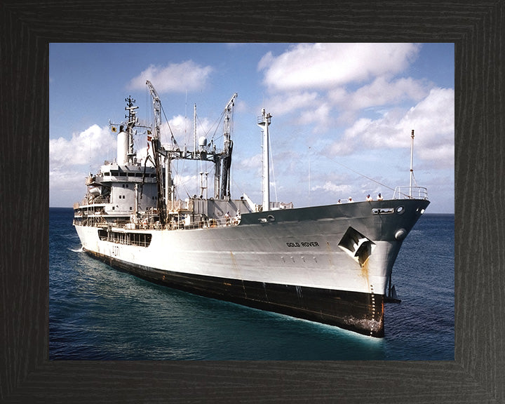 RFA Gold Rover A271 Royal Fleet Auxiliary Rover class small fleet tanker Photo Print or Framed Print - Hampshire Prints