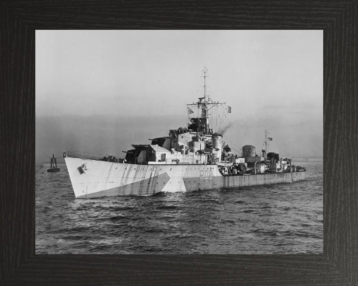 HMS Zest R02 (F102) Royal Navy Z Class destroyer Photo Print or Framed Print - Hampshire Prints