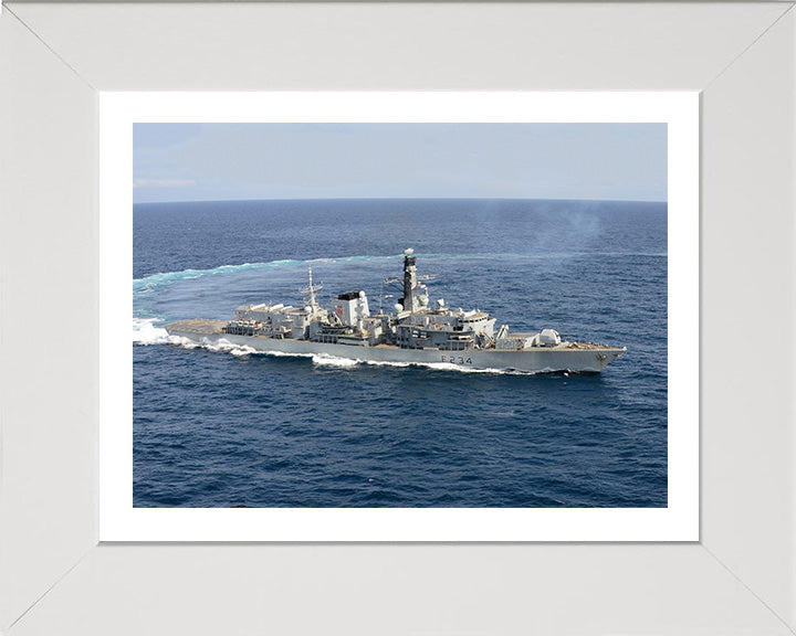 HMS Iron Duke F234 Royal Navy Type 23 frigate Photo Print or Framed Print - Hampshire Prints