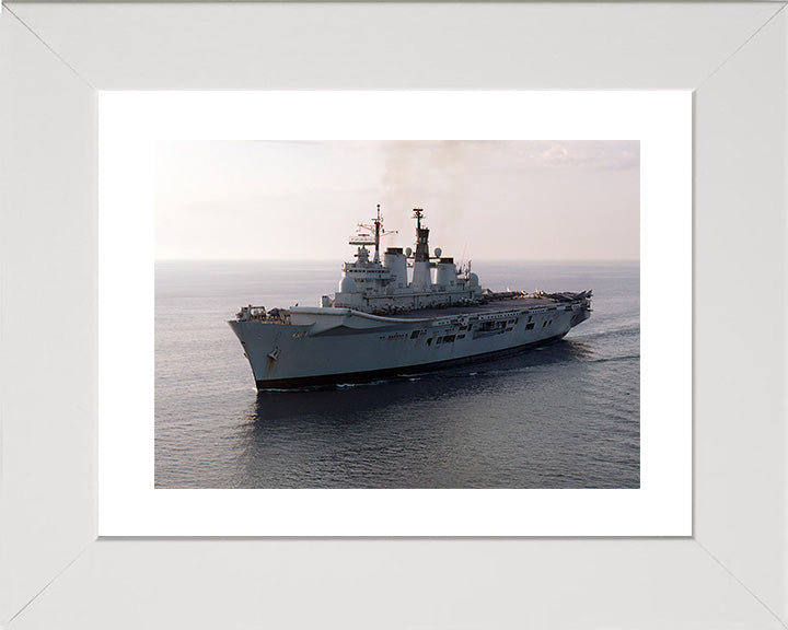 HMS Illustrious R06 Royal Navy Invincible class Aircraft Carrier Photo Print or Framed Print - Hampshire Prints