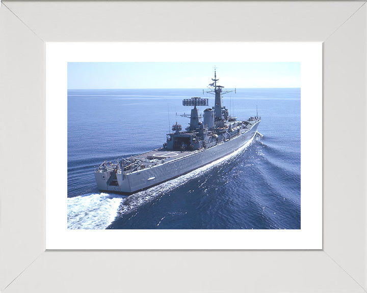 HMS Naiad F39 Royal Navy Leander class frigate Photo Print or Framed Photo Print - Hampshire Prints