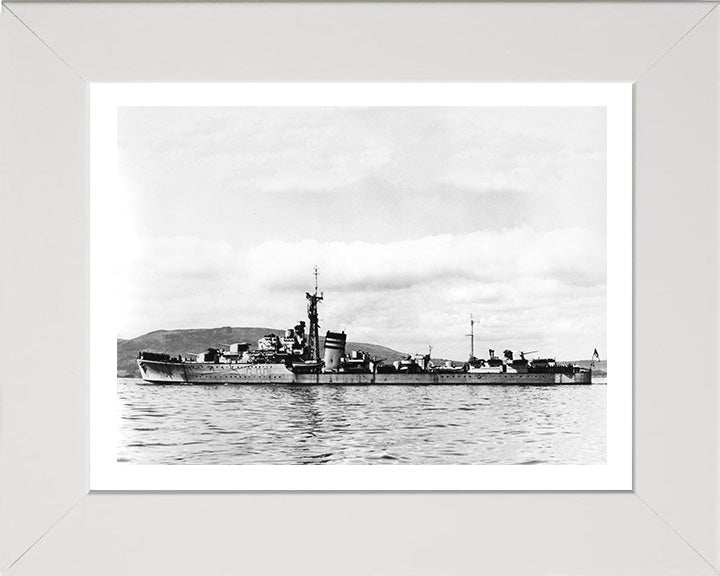 HMS Jervis G00 (F00) Royal Navy J class destroyer Photo Print or Framed Print - Hampshire Prints