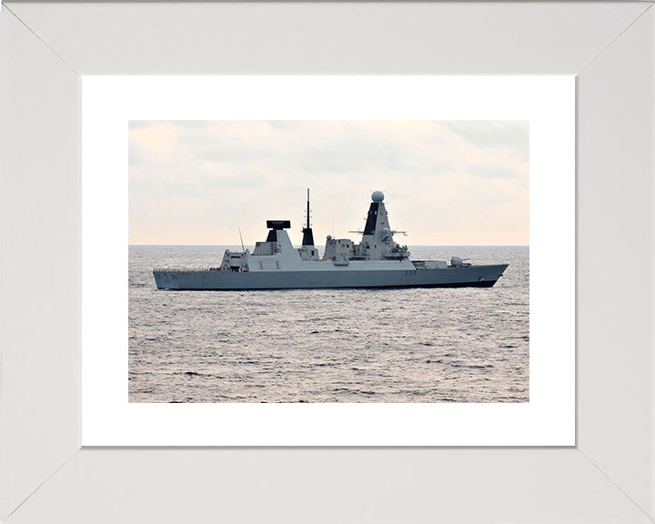 HMS Dauntless D33 Royal Navy Type 45 destroyer Photo Print or Framed Print - Hampshire Prints