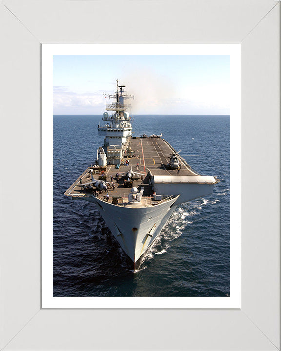 HMS Invincible R05 Royal Navy Invincible Class aircraft carrier Photo Print or Framed Print - Hampshire Prints