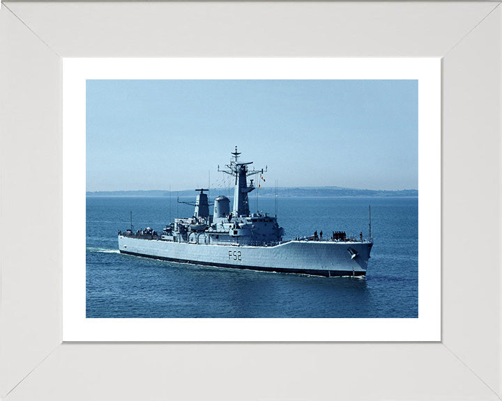 HMS Juno F52 Royal Navy Leander class frigate Photo Print or Framed Print - Hampshire Prints