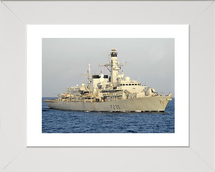 HMS Monmouth F235 Royal Navy type 23 Frigate Photo Print or Framed Print - Hampshire Prints