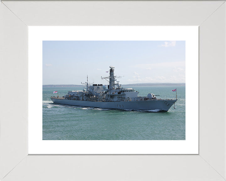 HMS St Albans F83 Royal Navy Type 23 frigate Photo Print or Framed Print - Hampshire Prints