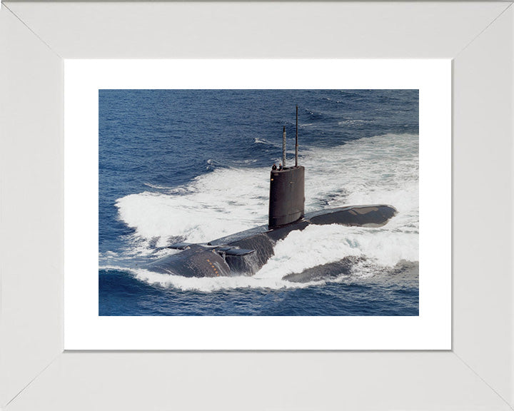 HMS Courageous S50 Royal Navy Valiant class Submarine Photo Print or Framed Print - Hampshire Prints