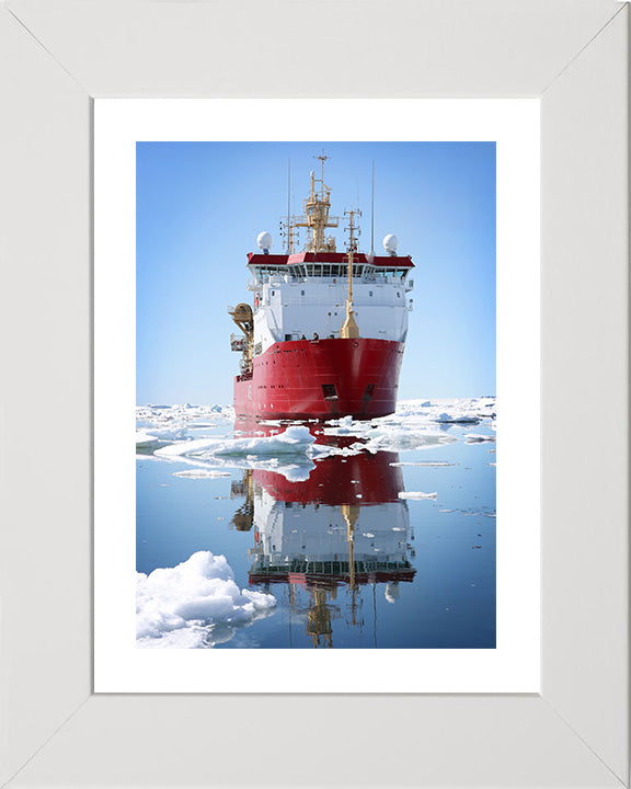 HMS Protector A173 Royal Navy Ice patrol ship Photo Print or Framed Print - Hampshire Prints