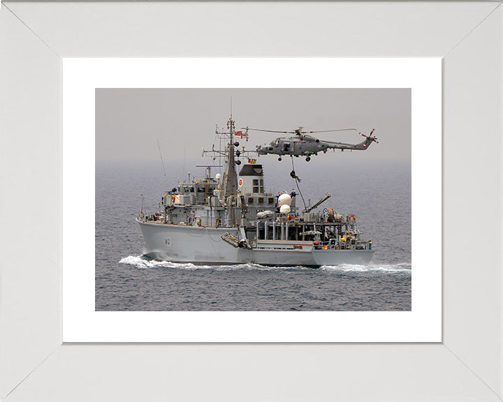 HMS Quorn M41 Royal Navy Hunt class mine countermeasures vessel Photo Print or Framed Print - Hampshire Prints