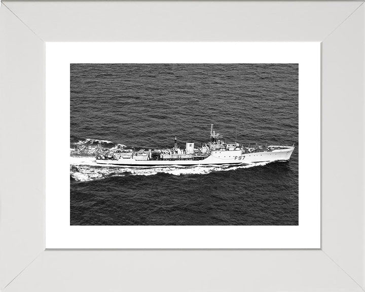 HMS Russell F97 Royal Navy Blackwood class frigate Photo Print or Framed Print - Hampshire Prints