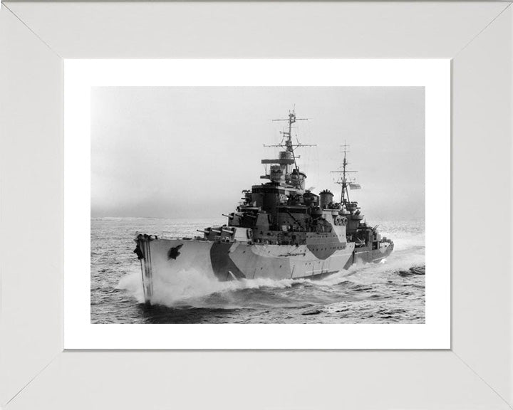 HMS Birmingham C19 Royal Navy Town class light cruiser Photo Print or Framed Print - Hampshire Prints