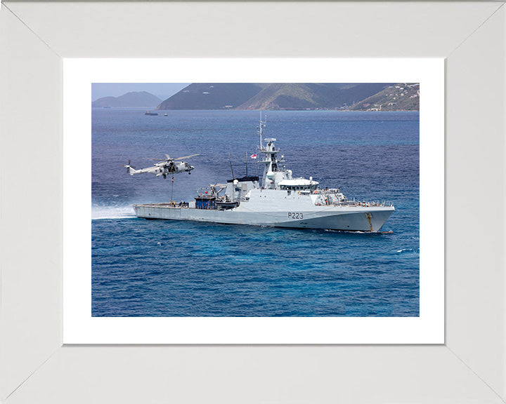 HMS Medway P223 Royal Navy River class patrol vessel Photo Print or Framed Print - Hampshire Prints