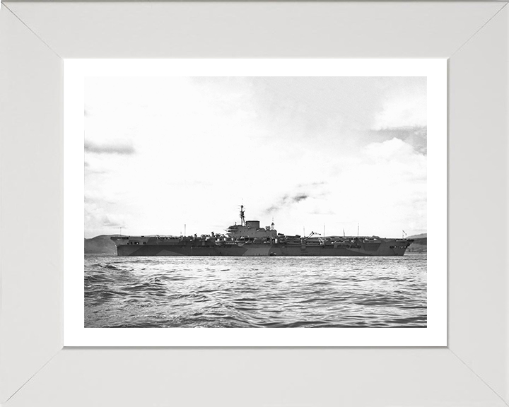 HMS Implacable R86 Royal Navy Implacable Class Aircraft Carrier Photo Print or Framed Print - Hampshire Prints