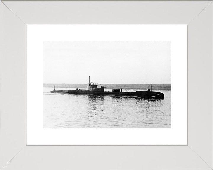 HMS Tally-Ho P317 Royal Navy T class Submarine Photo Print or Framed Print - Hampshire Prints