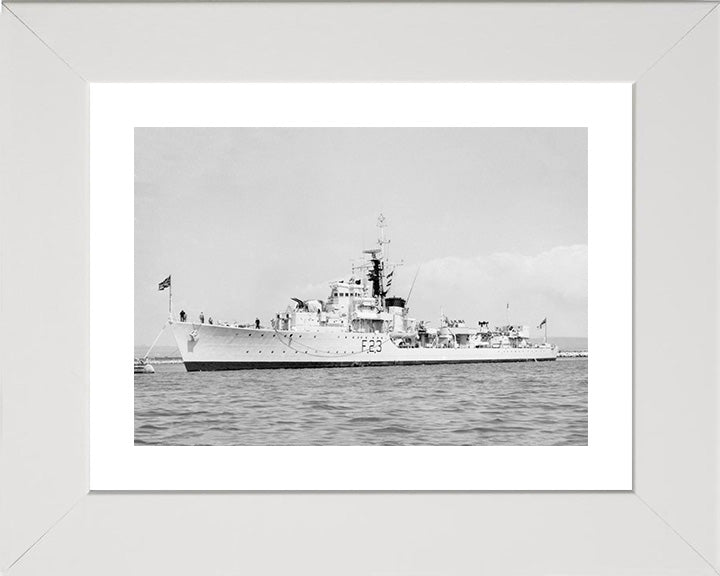 HMS Teazer F23 (R23) Royal Navy type 16 Frigate Photo Print or Framed Print - Hampshire Prints