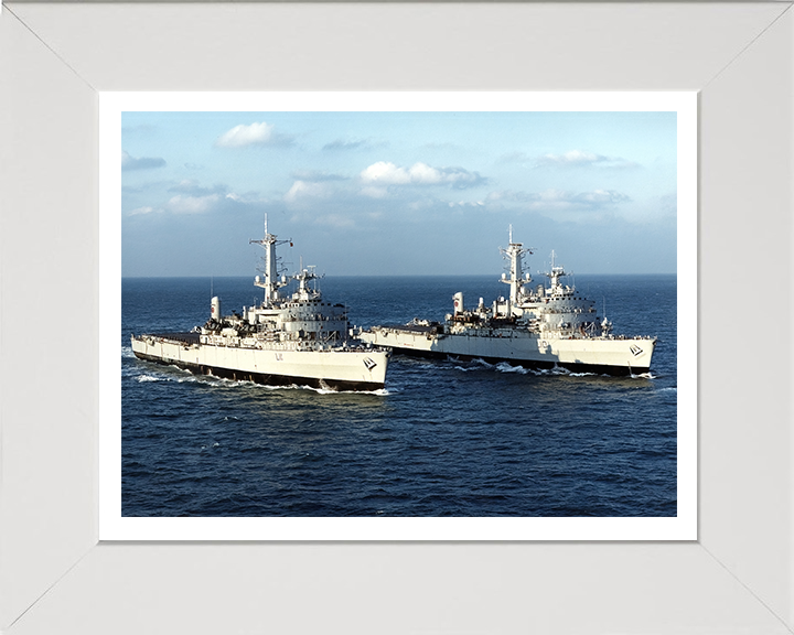 HMS Fearless L10 HMS Intrepid L11 | Photo Print | Framed Print | Fearless Class | Royal Navy - Hampshire Prints