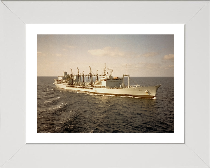 RFA Olmeda A124 Royal Fleet Auxiliary Ol class tanker Photo Print or Framed Print - Hampshire Prints