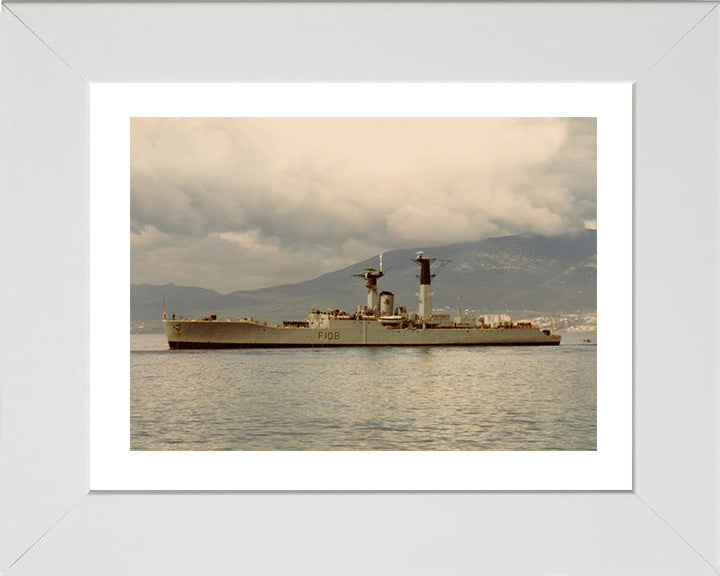 HMS Londonderry F108 Royal Navy Rothesay class frigate Photo Print or Framed Print - Hampshire Prints