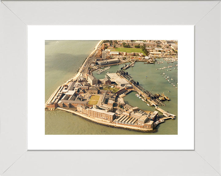 HMS Dolphin Royal Navy Submarine School From above Photo Print or Framed Photo Print - Hampshire Prints