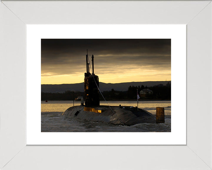 HMS Spartan S105 Submarine | Photo Print | Framed Print | Swiftsure Class | Royal Navy - Hampshire Prints