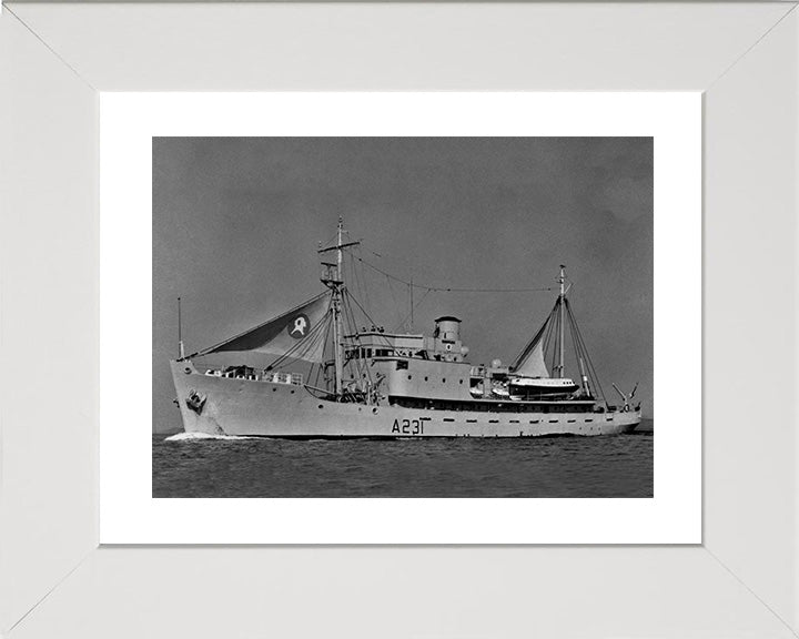 HMS Reclaim A231 Royal Navy submarine rescue vessel Photo Print or Framed Print - Hampshire Prints